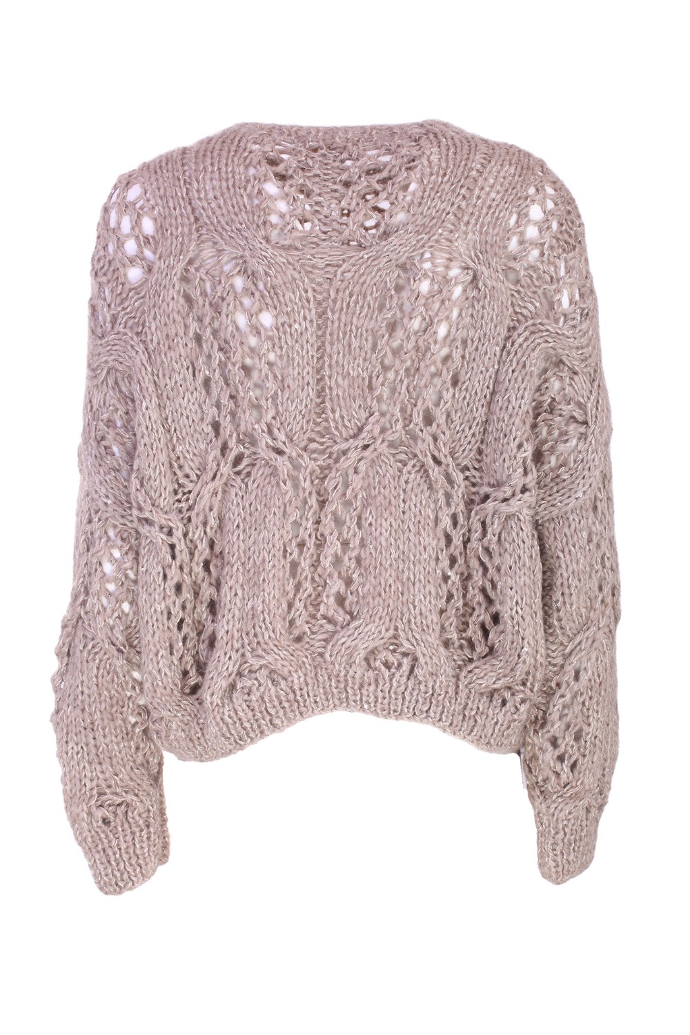 shop ANTONELLI  Pull: Antonelli pullover "Livorno".
Girocollo.
Maniche lunghe.
Traforata.
Vestibilità regolare.
Composizione: 40% Poliestere 27% Baby Alpaca 22% Viscosa 9% Poliammide 2% Lana.
Fabbricato in Italia.. LIVORNO 41185K 40743-B1 number 3112099